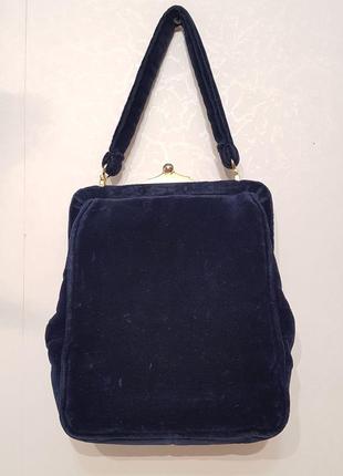 Дивовижна велюрова сумка#ридикюль francis model venezia4 фото