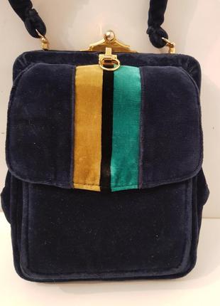 Изумительная велюровая сумка#ридикюль francis model venezia7 фото
