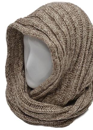 Хомут вязаный lirus мохито бежевый