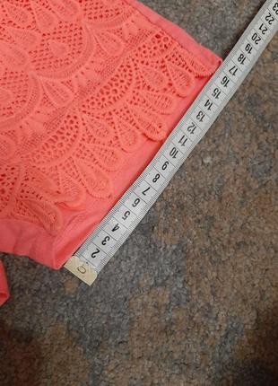 Яскраві шорти з мереживом 8