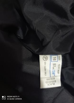 Ро6. велюровый хлопковый черный женский жакет пиджак блейзер натуральный классический хлопок вельвет6 фото