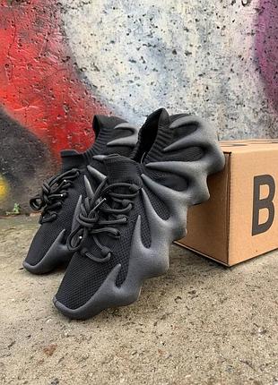 Кроссовки унисекс yeezy 450 black топ качество