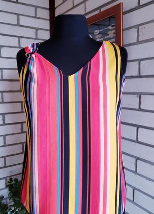 Блуза, майка papaya яскравого забарвлення 14-16 р-ра.