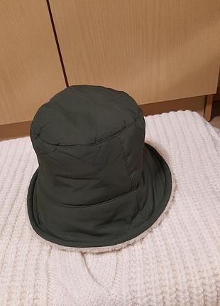 Zara панама з штучним хутром