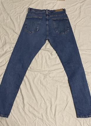 Синие джинсы zara man3 фото