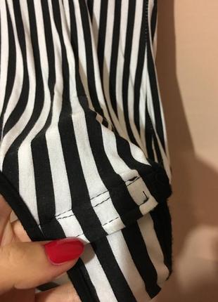 Смугастий боді missguided stripe bodysuit8 фото