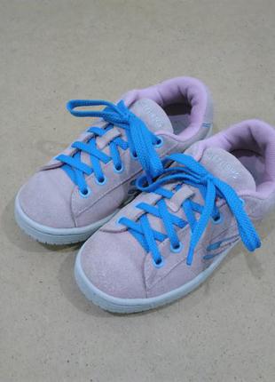 Кросівки skechers для дівчинки замшеві