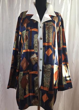 Велика блузка подвійна, жіноча сорочка