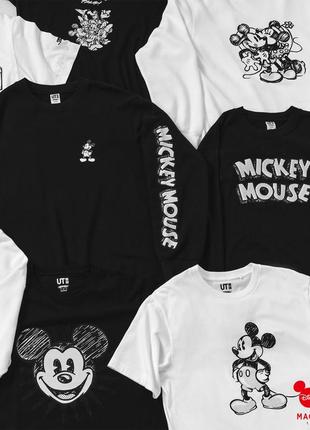 Монохромна толстовка мікі disney uniqlo1 фото