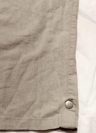 Льняные штанишки бриджи шорты3 фото