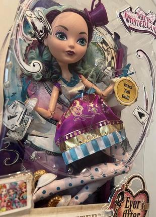 Кукла меделин хеттер страна чудес madeline hatter. 43см, ever after high2 фото