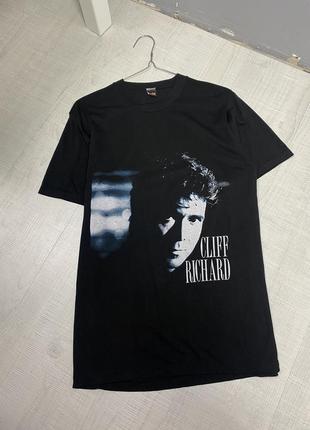 Футболка toptee cliff richard vintage merch t-shirt