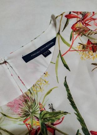 Блузка в цветочный принт блуза кофточка french connection топ футболка2 фото