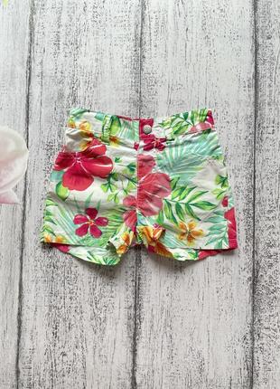Круті котон шорти квіти place 3роки