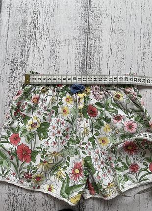Крутые котон шорты цветы next 3года 3