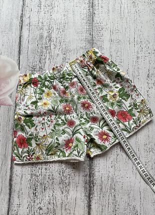 Крутые котон шорты цветы next 3года 5