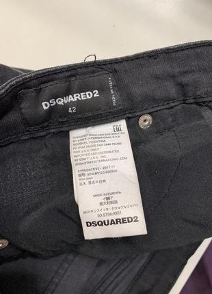 Чёрные джинсы dsquared24 фото