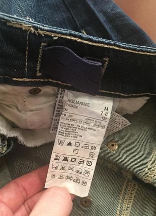 Джинсы benetton 7-8л 3
