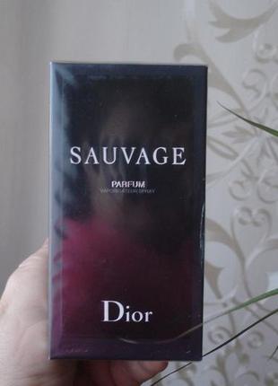 Christian dior savauge parfume диор парфюм духи мужские 100 мл