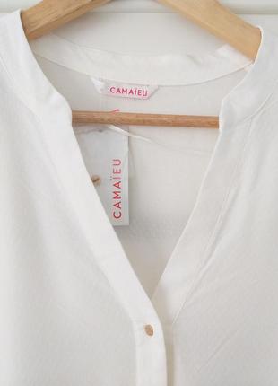 Шикарная молочна блуза/блузка3 фото