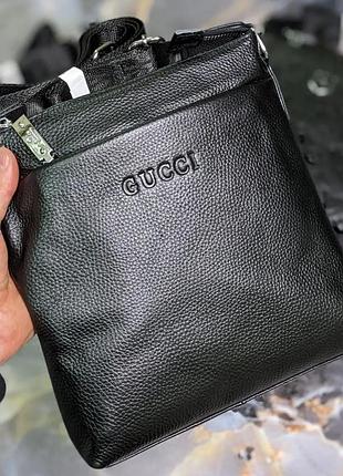 Шкіряна чоловіча барсетка сумка фірма