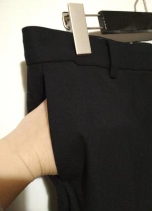 Роскошные фирменные шерстяные теплые базовые стрейч брюки шерсть шелк супер качество!4 фото