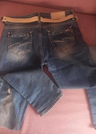 Жіночі джинси з поясом5 фото
