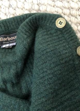 Шерстяной джемпер свитер barbour1 фото