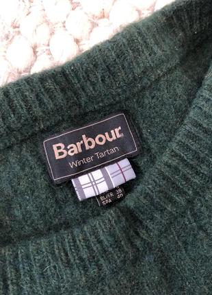 Шерстяной джемпер свитер barbour2 фото