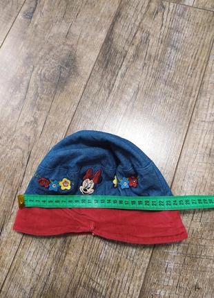 Шляпка, шапочка девочке, disney, mini mouse, р. 86-98, от 1,5-3лет7 фото