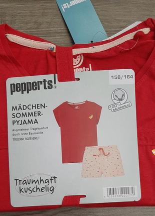 Піжама pepperts костюм шорти і футболка німеччина р-р 158-164.