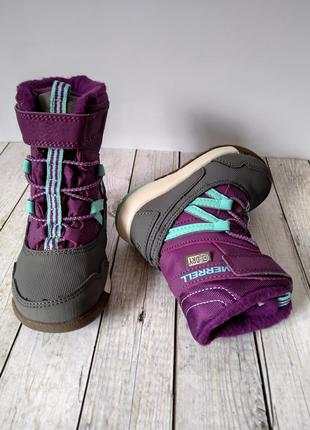 Зимові термо  чобітки merrell |ecco| оригінал р. 21.22.