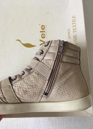 Ecco черевики шкіряні,p38,5 2