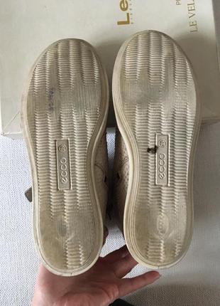 Ecco черевики шкіряні,p38,5 5