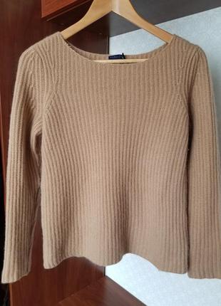 Стильный объемный кашемировый свитер, кашемир2 фото