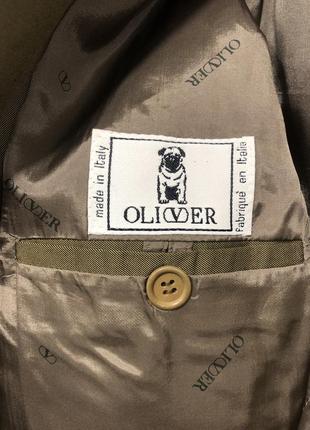 Классический пиджак oliver от valentino унисекс винтаж италия3 фото