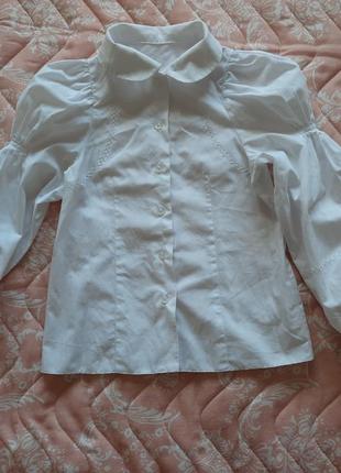 Белая блуза/рубашка/вышиванка