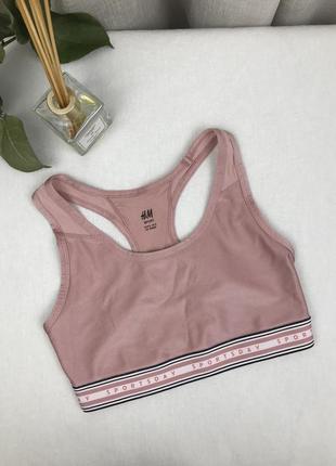 Спортивный топ кроп топ от h&m sport