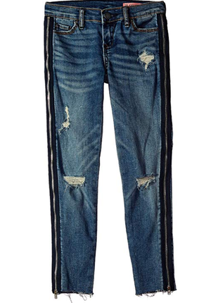 Актуальные трендовые джинсы skinny от blanc nyc на девочку 9-10 лет