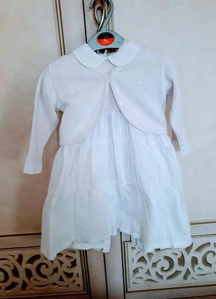 Нарядное платье с болеро на девочку