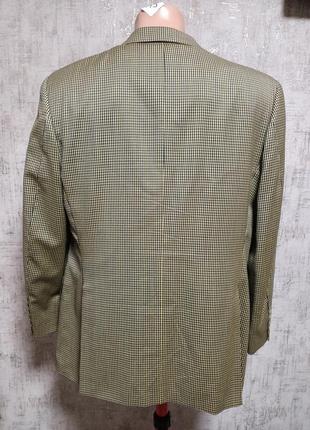 Guabello италия 50 р. мужской пиджак шерсть3 фото