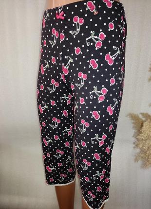 🔥 красиві домашні штанці,бриджі,низ піжами з ягідками🔥