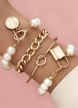 Браслеты набор можно один массивные