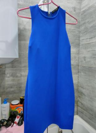 Синее мини платье atmosphere 38