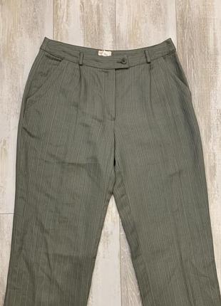 Стильные брюки штаны лён шелк бренд hessnatur.3 фото
