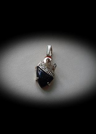 🔹️подвеска серебро с золотом авантюрин кулон2 фото