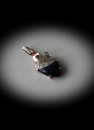 🔹️подвеска серебро с золотом авантюрин кулон3 фото