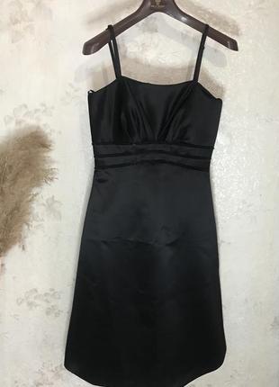 Шикарное нарядное, вечернее чёрное женское платье от mariposa