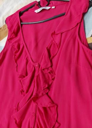 Плаття яскраво малиново-рожевого кольору4 фото