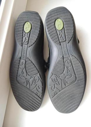 Фирменные мягкие кожаные туфли балетки hartjes (австрия) р.38 (25 см)4 фото